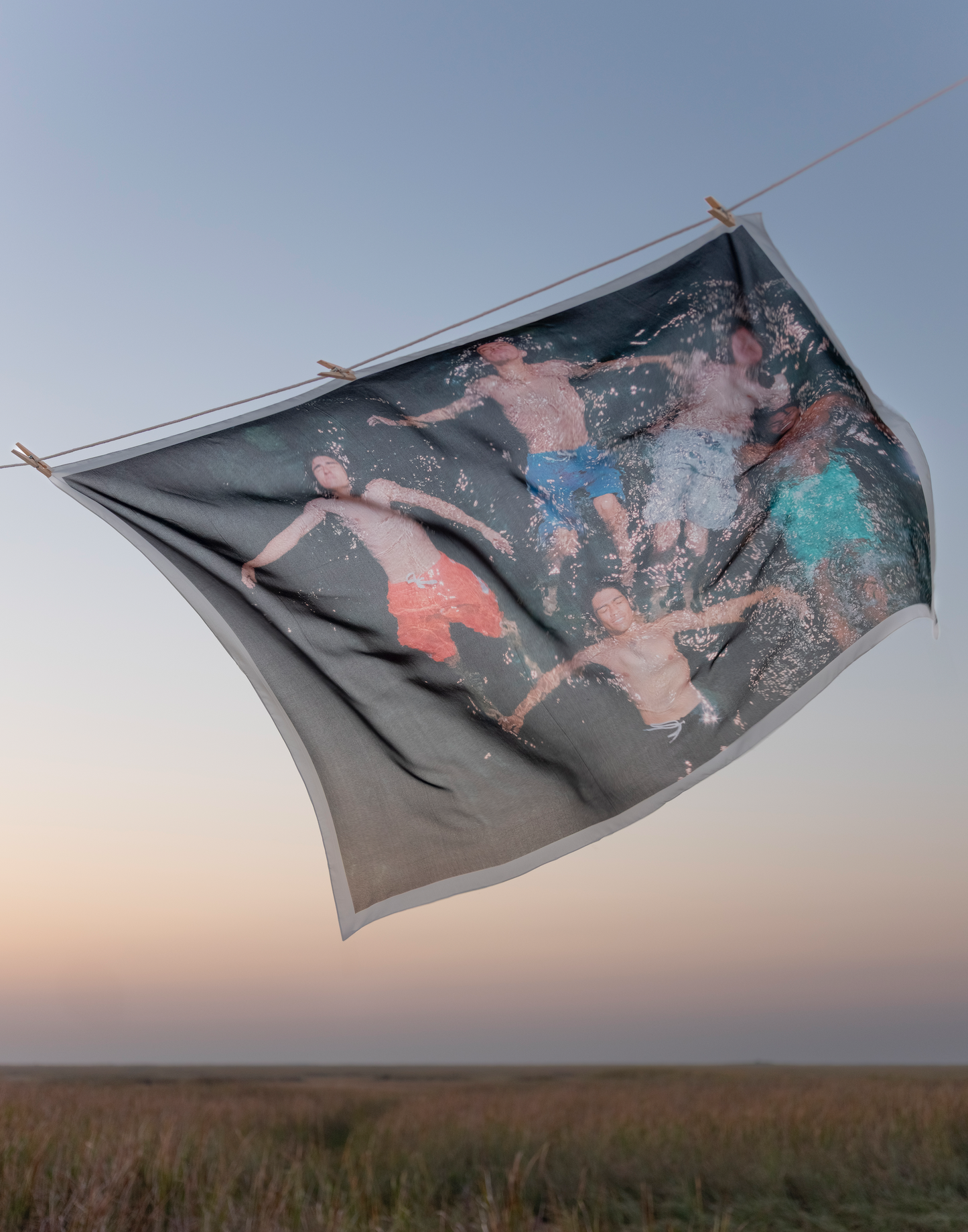 Florida Boys Limited Edition Silk Print by Josh Aronson