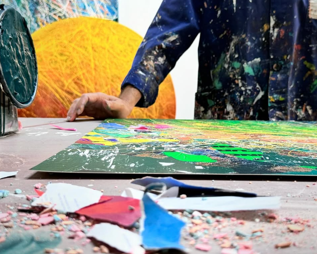 José Parlá Print (Hand Finished Edition) - The American Mindscape