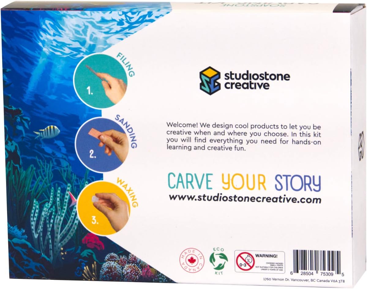 Soapstone Carving Kit
