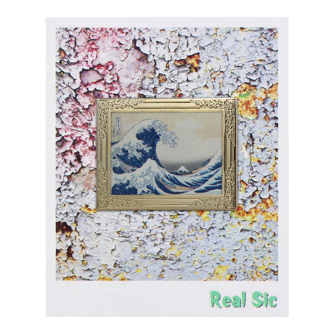 Art Frame Pin - The Great Wave by Hokusai
