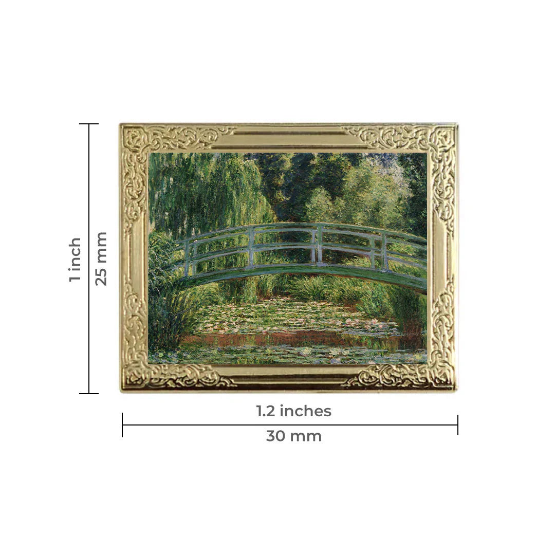 Art Frame Pin - The Water Lilies by Claude Monet