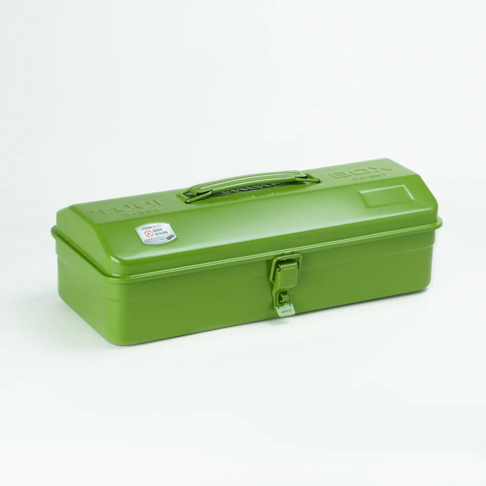 Toyo Steel Stackable Angle Top Box - Green