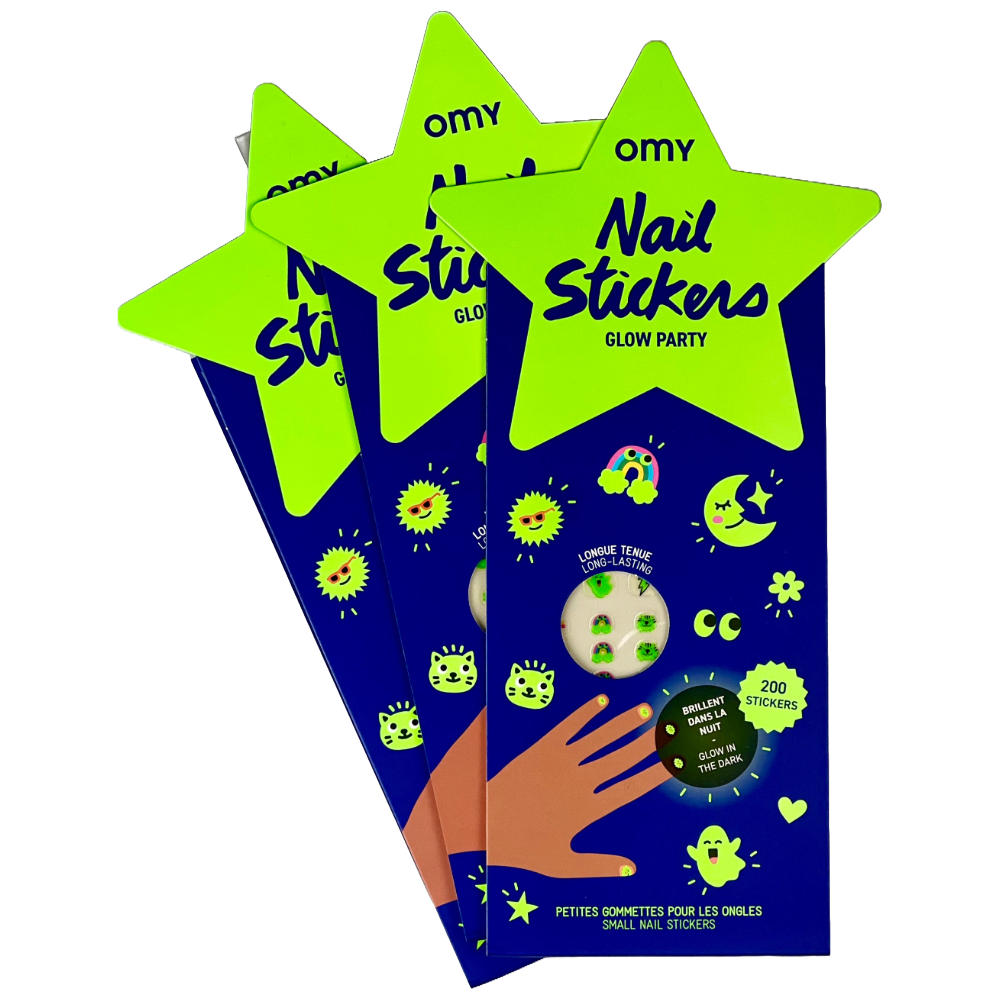 Glow in the Dark Nail Stickers