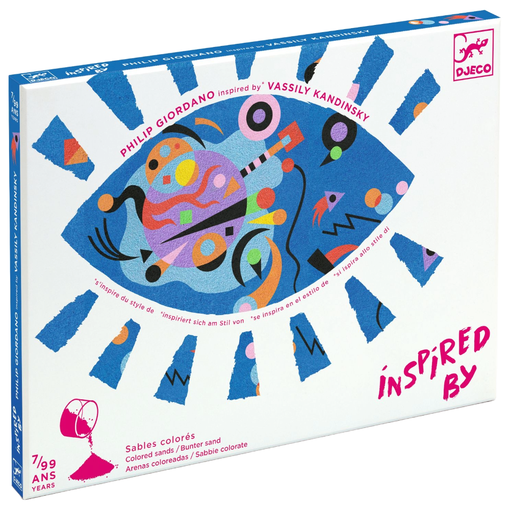 Djeco Inspired by Collage Art Kit: Vassily Kandinsky