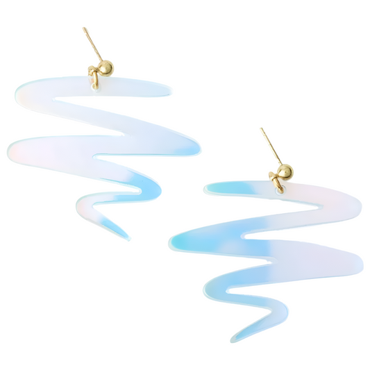 Squiggle Dangly Earrings