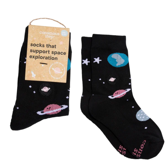 KIDS Socks That Support Space Exploration