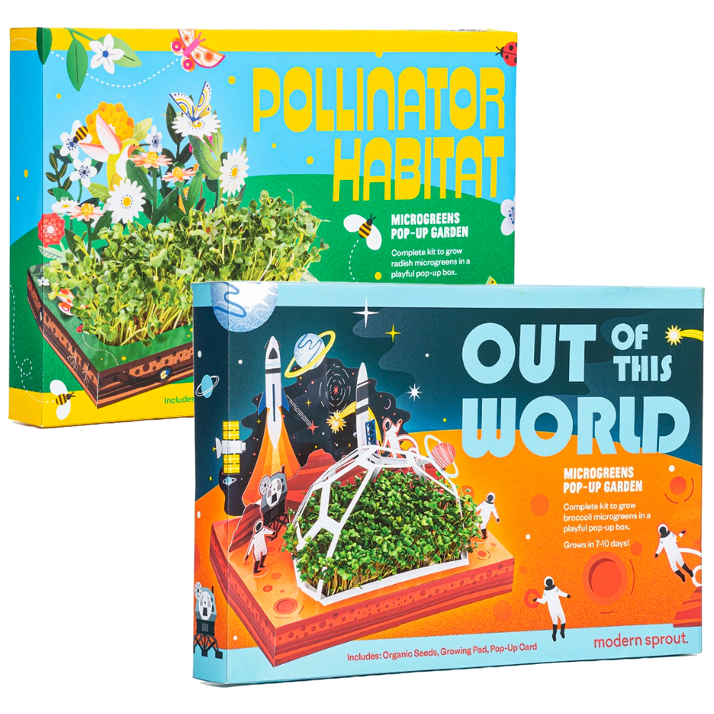 Edible Microgreens Pop-Up Garden