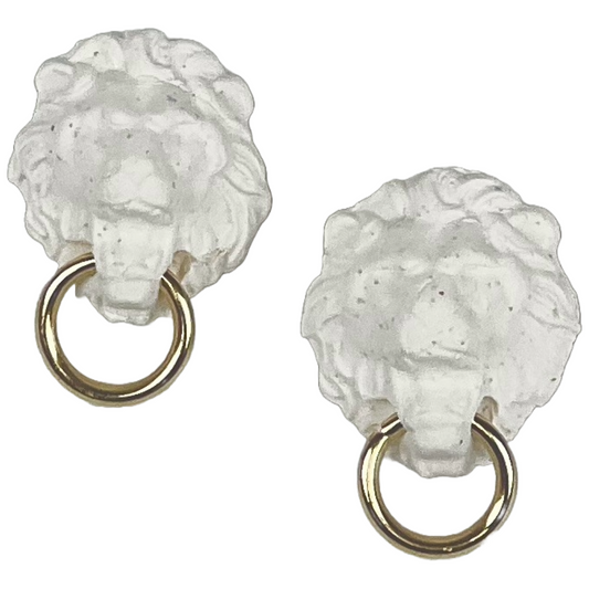 Lion Doorknockers Earrings