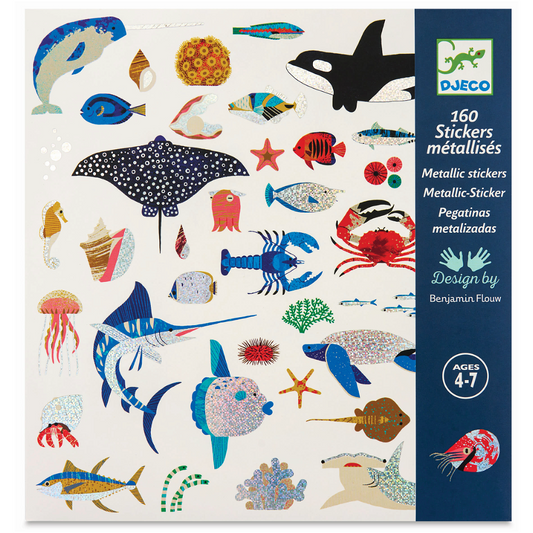 Metallic Ocean Sticker Stories Activity Set