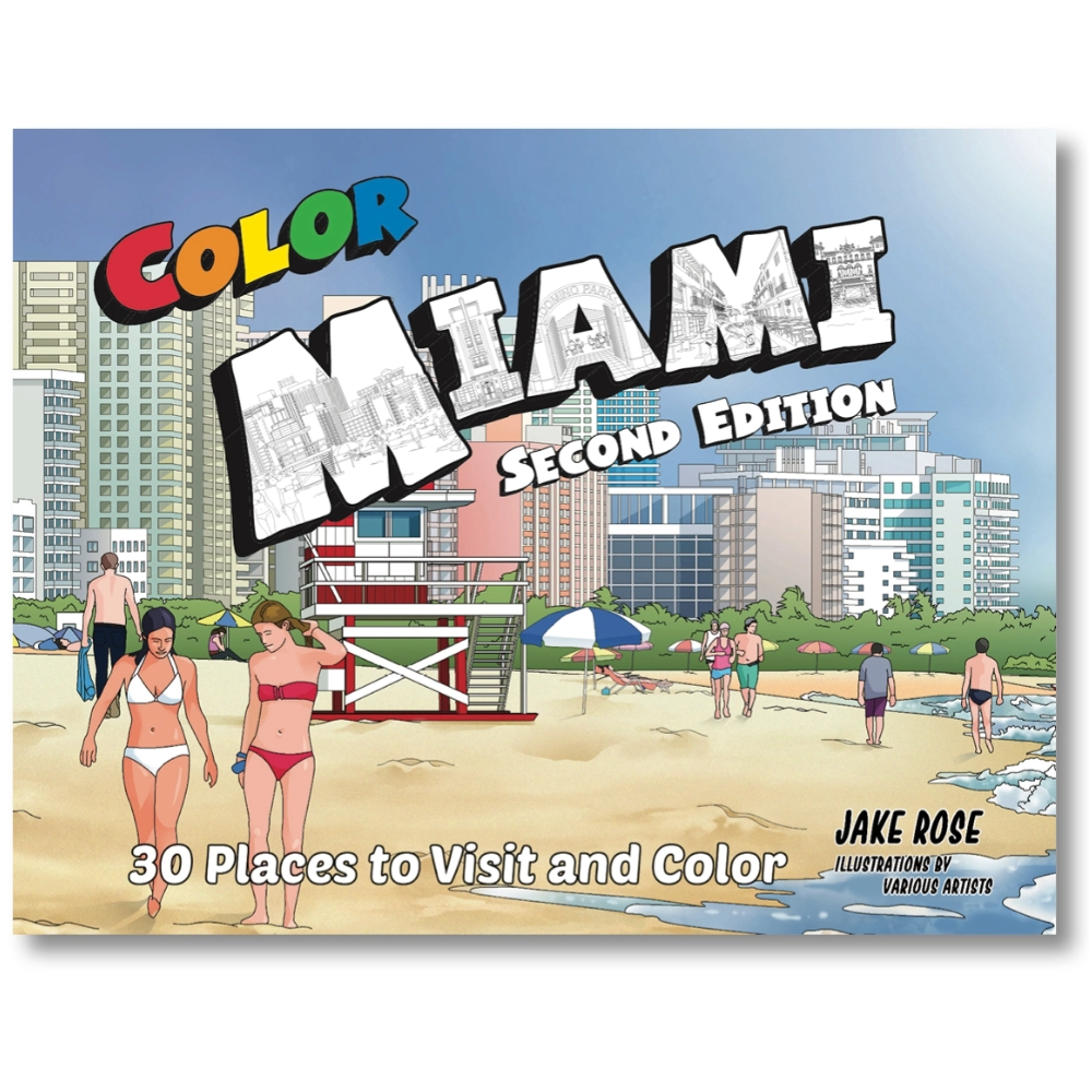 Color Miami Second Edition Coloring Book