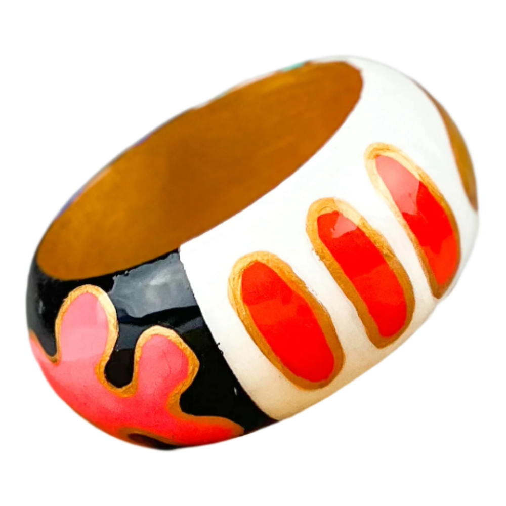 Yin & Yang Bangle by Angela Bolaños