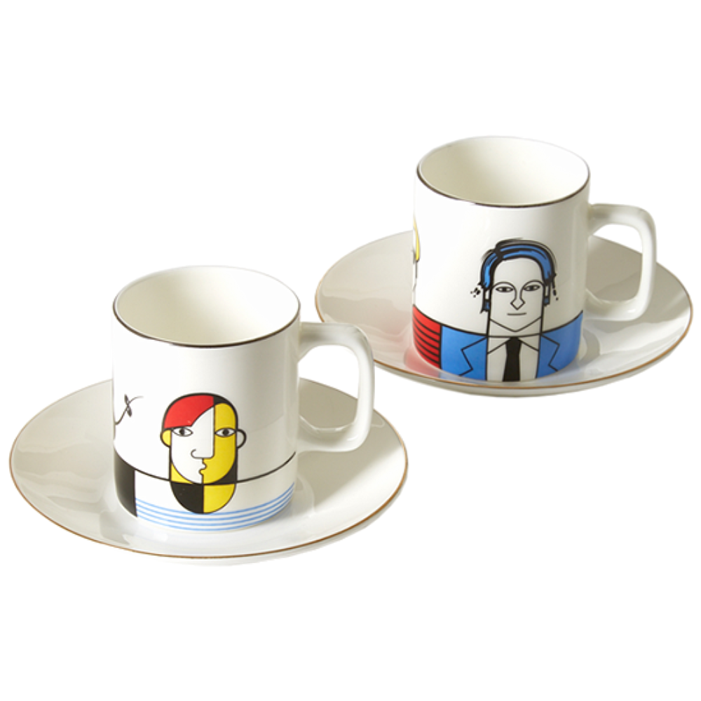 Modern Artists Espresso Cups