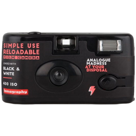 Single Use Reloadable Camera: Black & White
