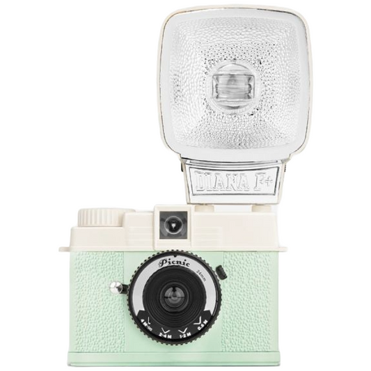 Diana 35mm Half-frame Lomourette Picnic Edition Camera with Flash