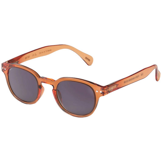 IZIPIZI Stadium Collection: #C Orange Smash Sunglasses