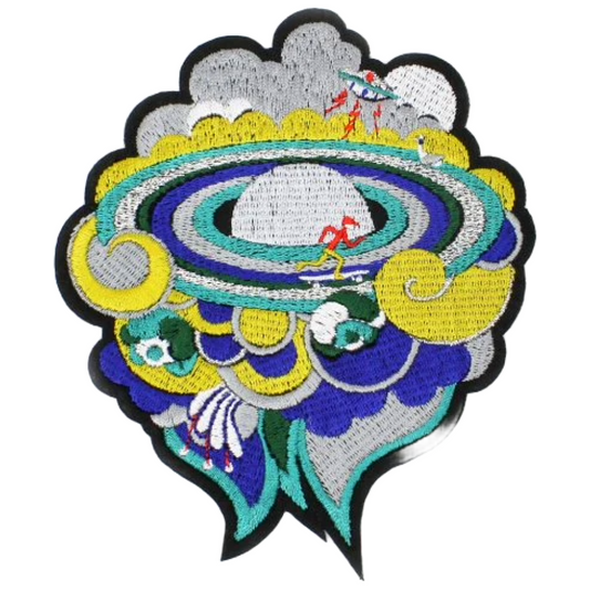 Macon & Lesquoy Repair X-Large Cosmos BluePatches