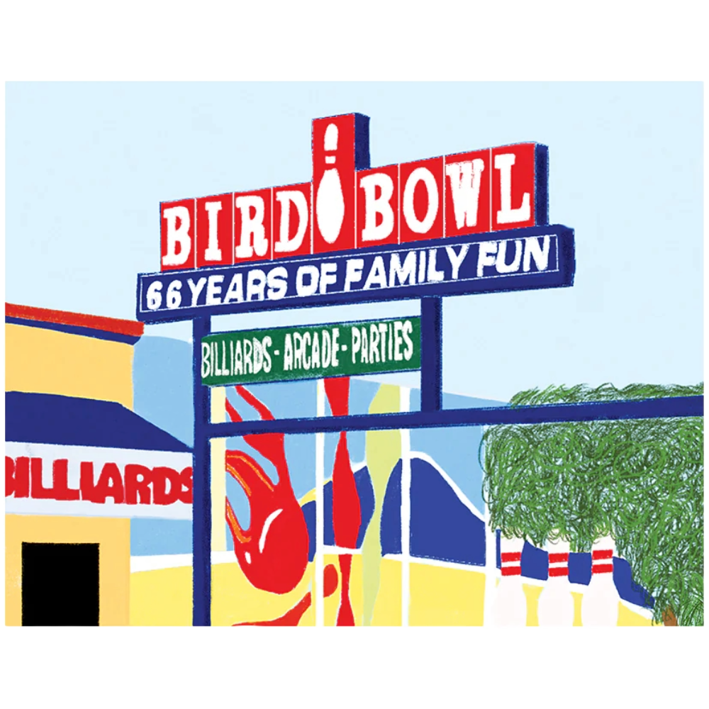 Bird Bowl Print