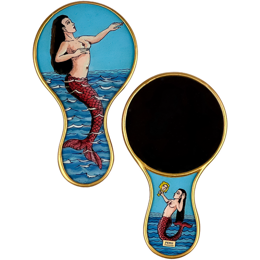 Loteria Mermaid Handmirror