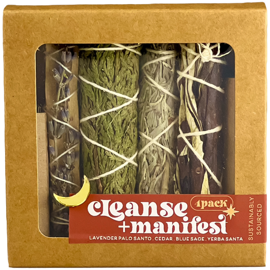 Sage Cleanse and Manifest Kit Bundle