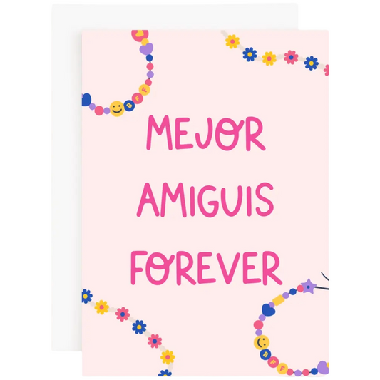 Mejor Amiguis - Spanish Love & Friendship Card