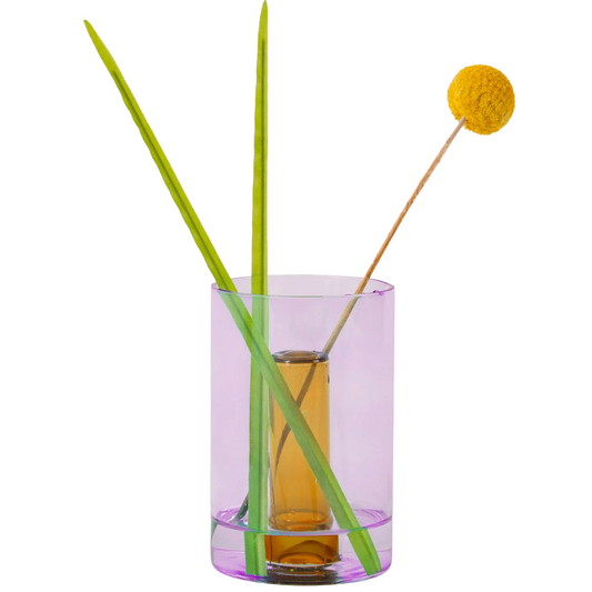 Small Reversible Vase - Lilac/Peach