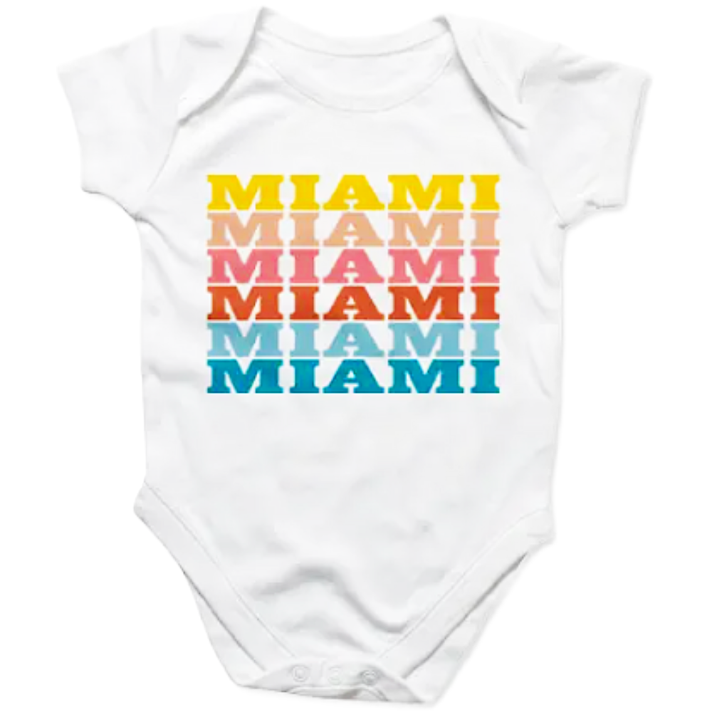 Miami Miami Miami Baby Bodysuit