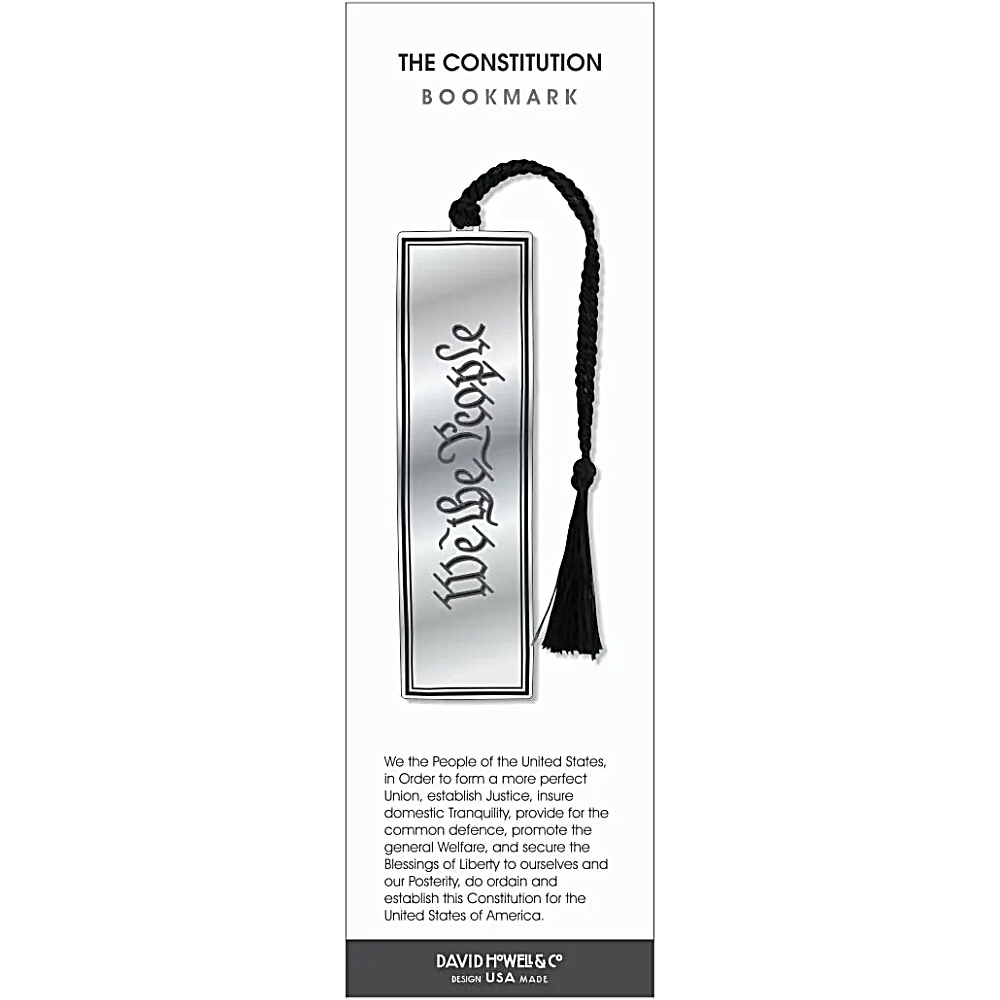 The Constitution Metal Bookmark