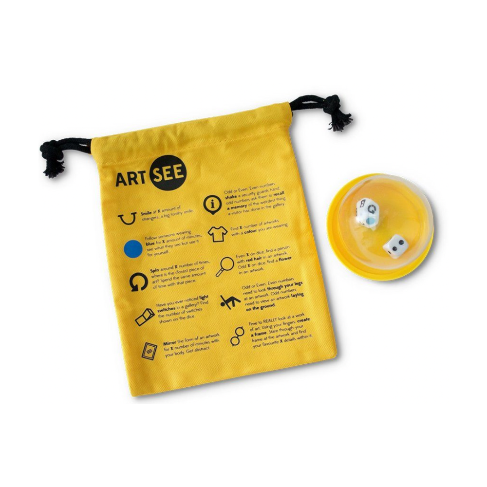 Hi Art! ART SEE Museum Experience Dice Game