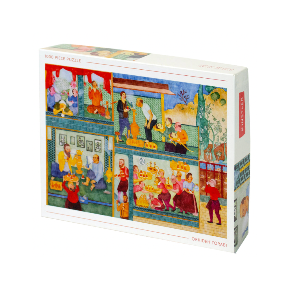 Hookah House Puzzle by Orkideh Torabi
