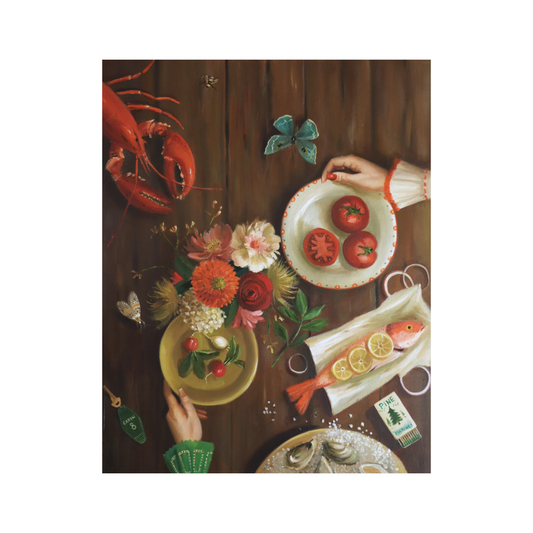 Janet Hill Studio notepad: "The List"