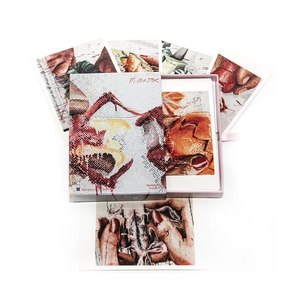 Marilyn Minter Postcard Set: Food Porn