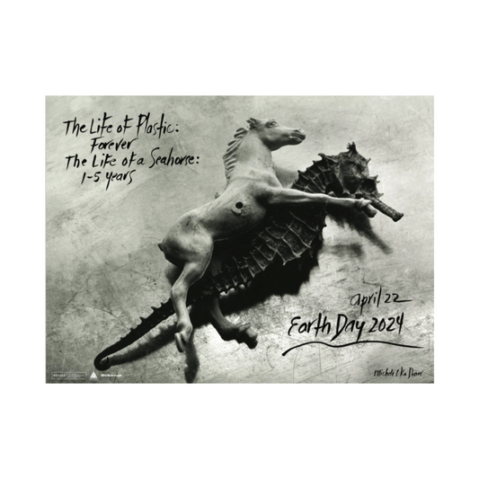 Michele Oka Doner x The Bridge Initiative Earth Day Poster