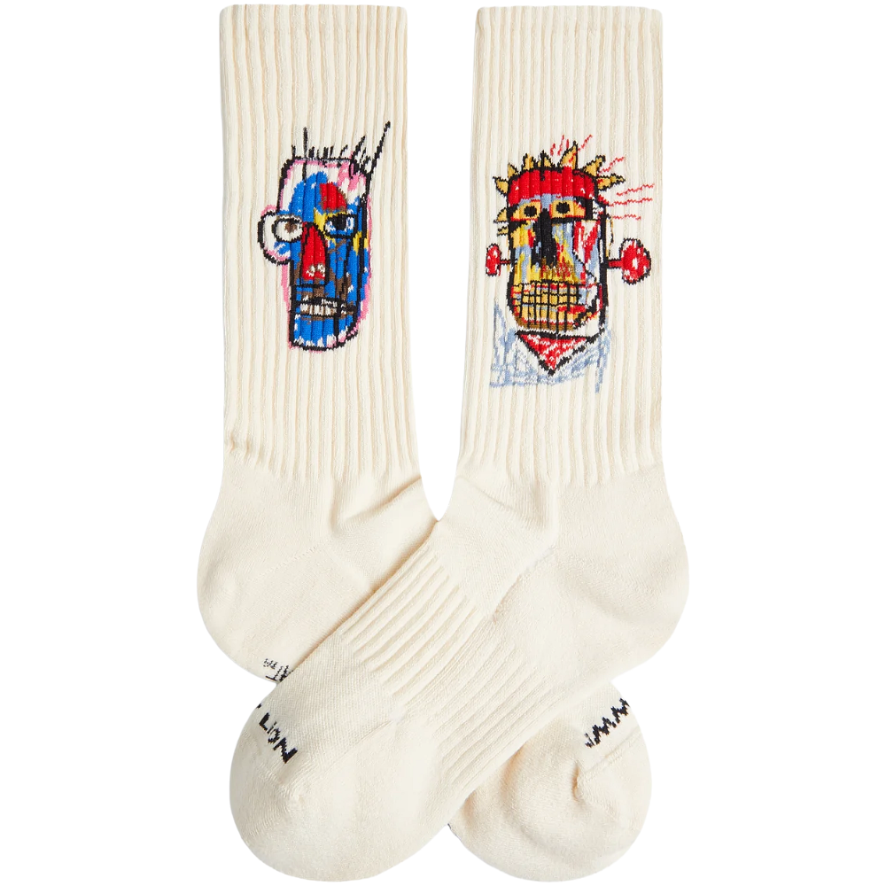 Athletic Basquiat HEADS 1982 Socks