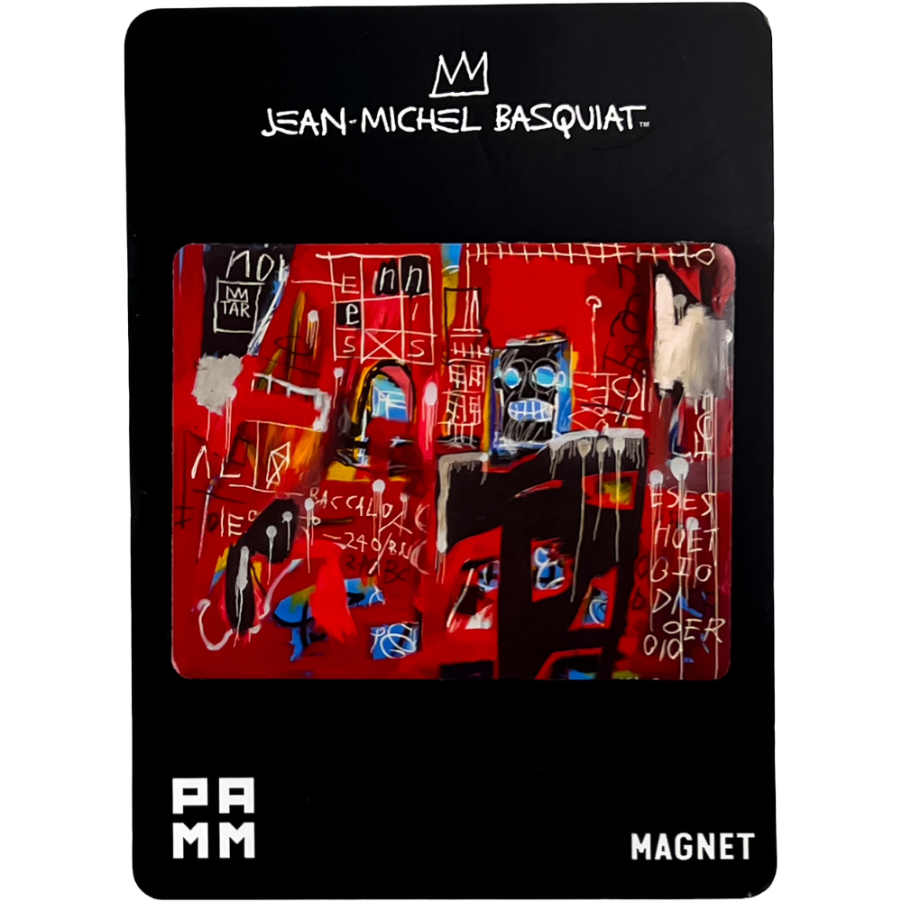 PAMM x Basquiat Magent- Untitled 1982