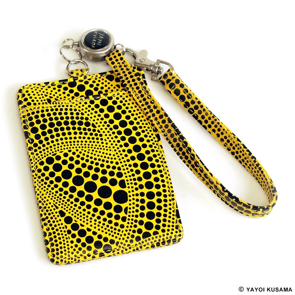 YELLOW TREES Pass Holder x Yayoi Kusama
