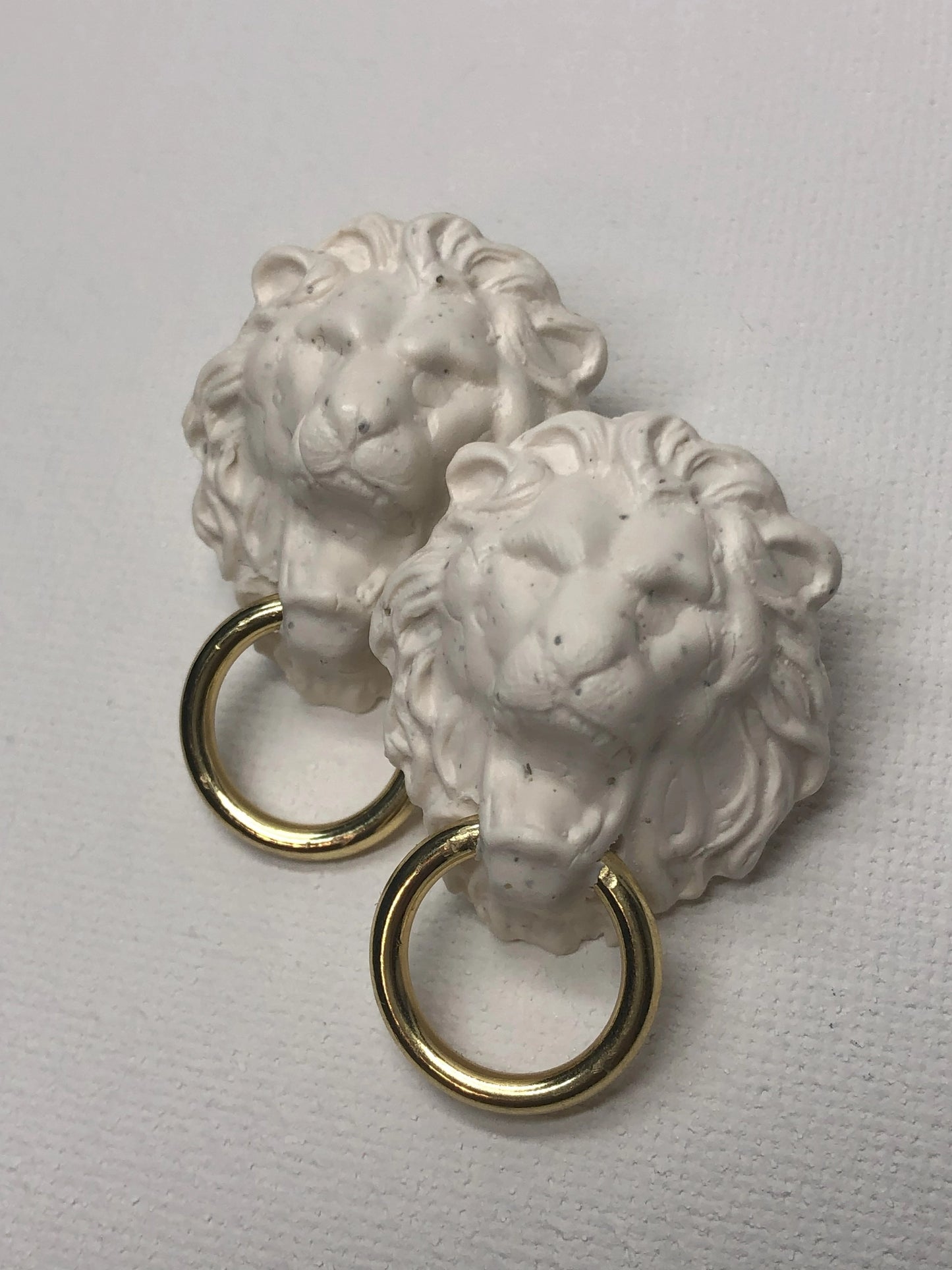 Lion Doorknockers Earrings