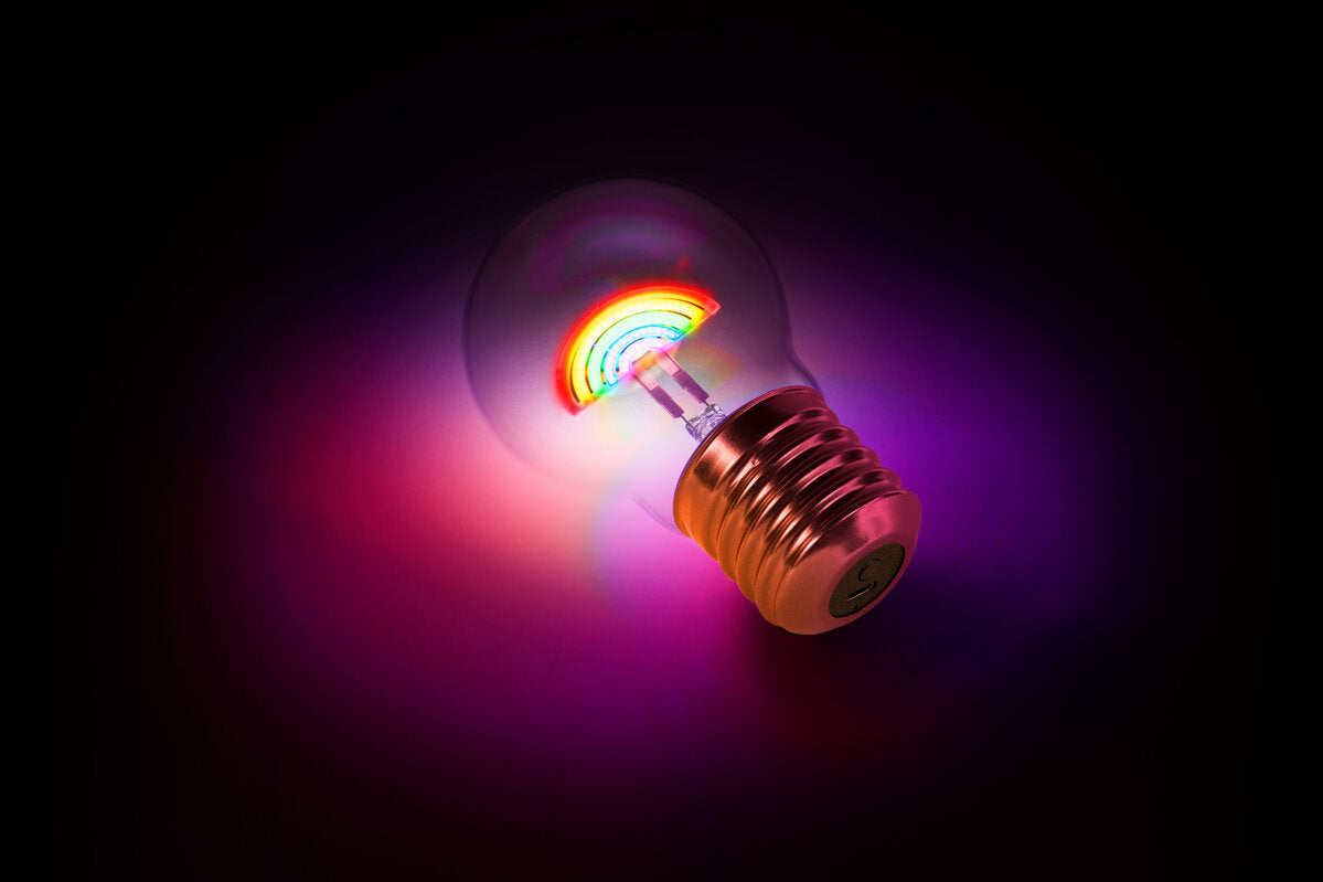 Cordless Rainbow Lightbulb