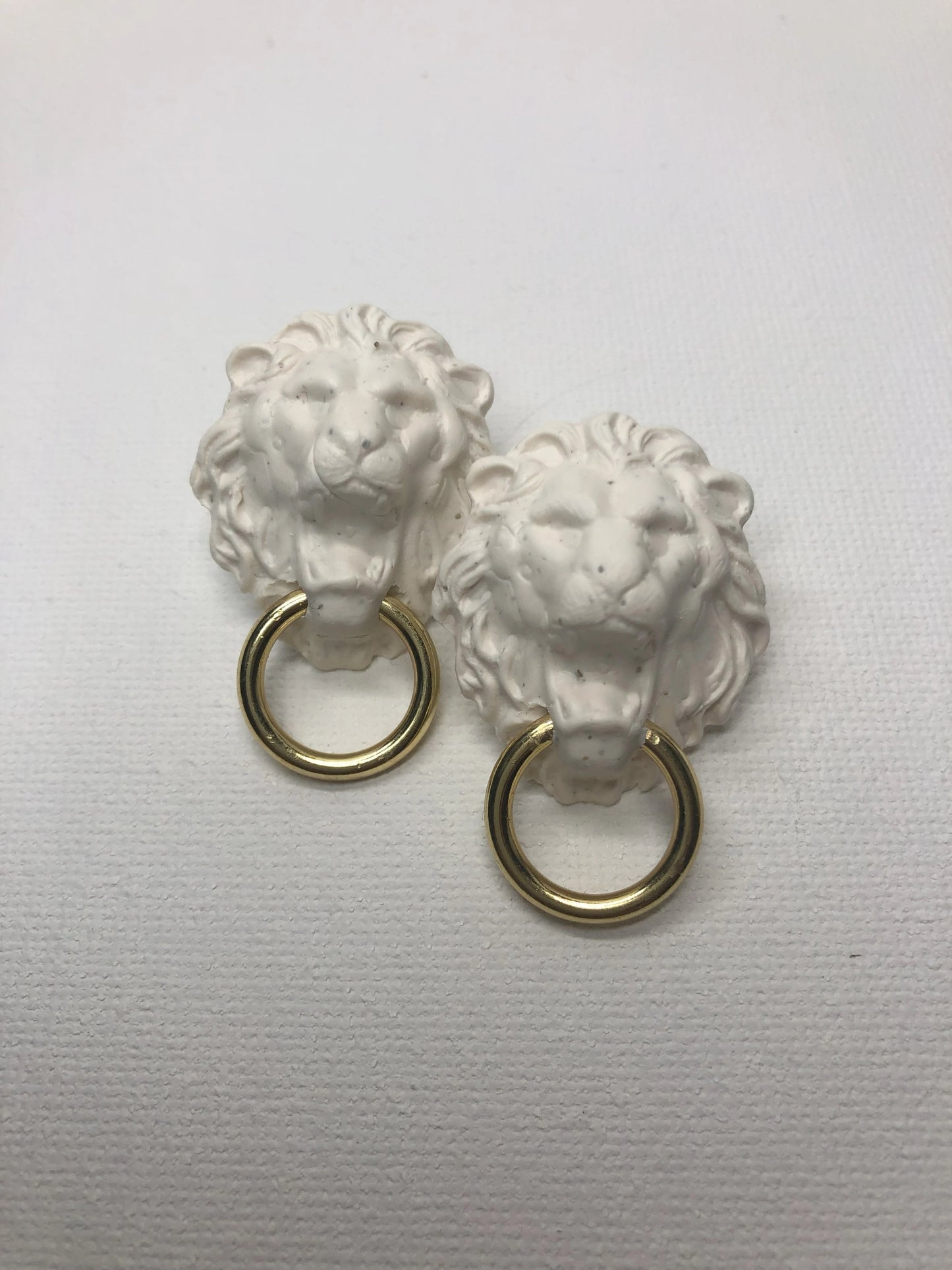 Lion Doorknockers Earrings
