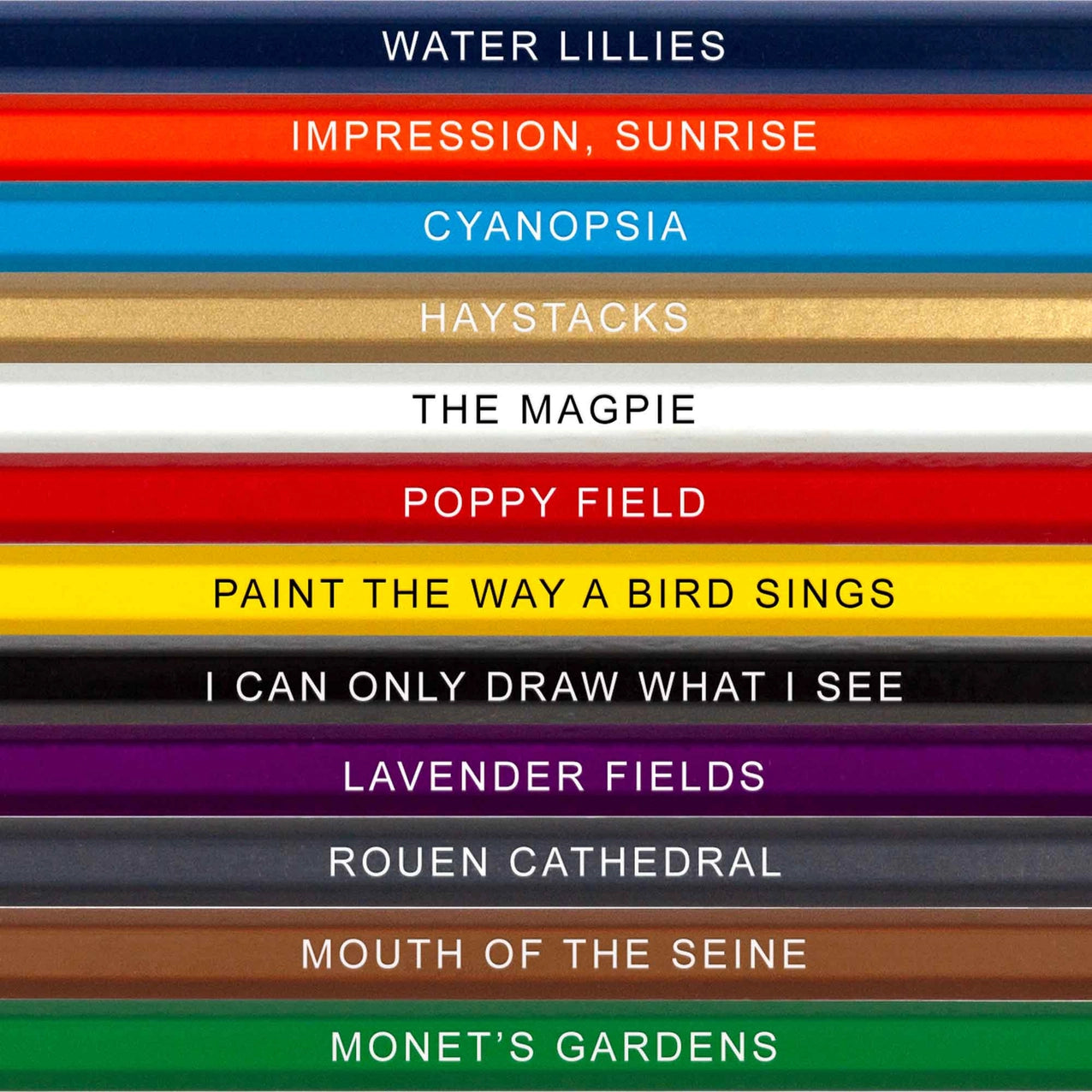 Monet Colors Colored Pencil Set of 12