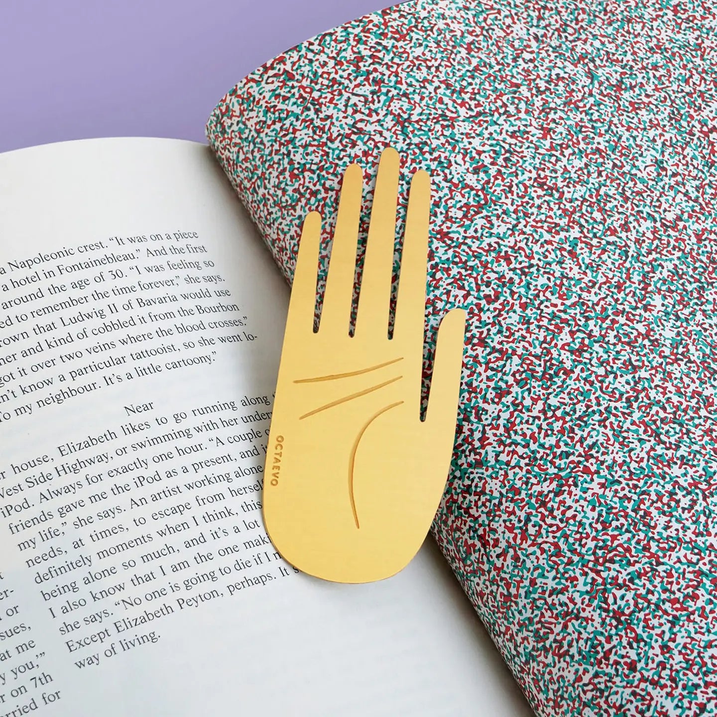 Octaevo Hamsa Bookmark