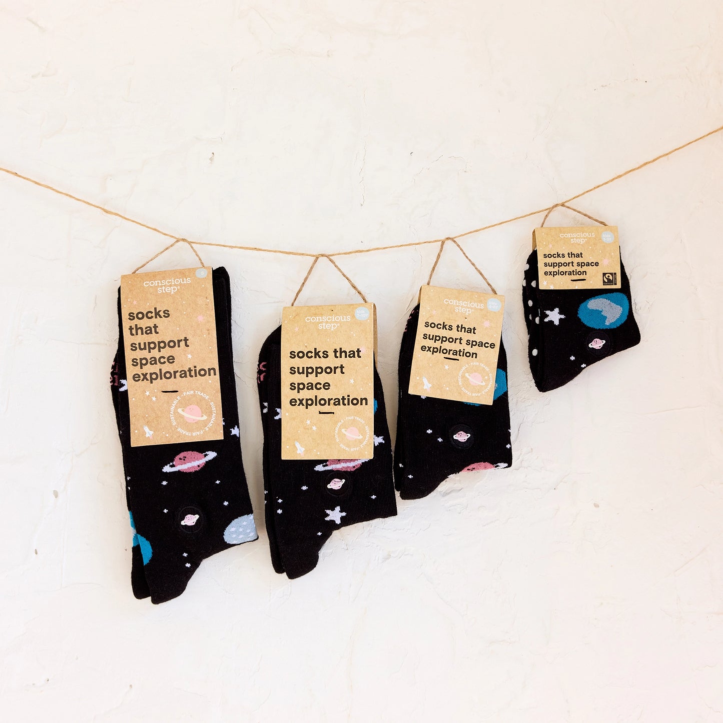 KIDS Socks That Support Space Exploration