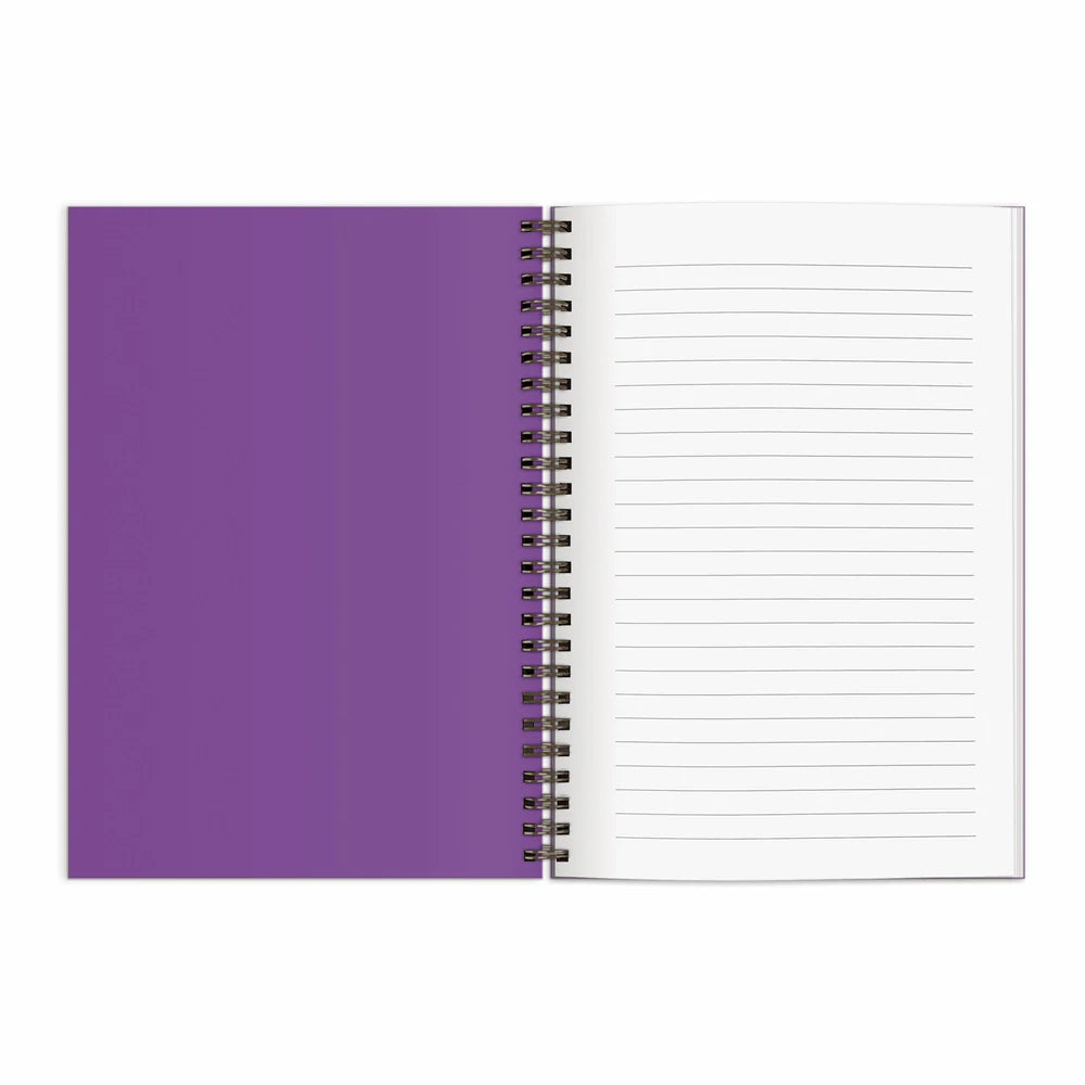 Colors of the Moon Wire-O Journal