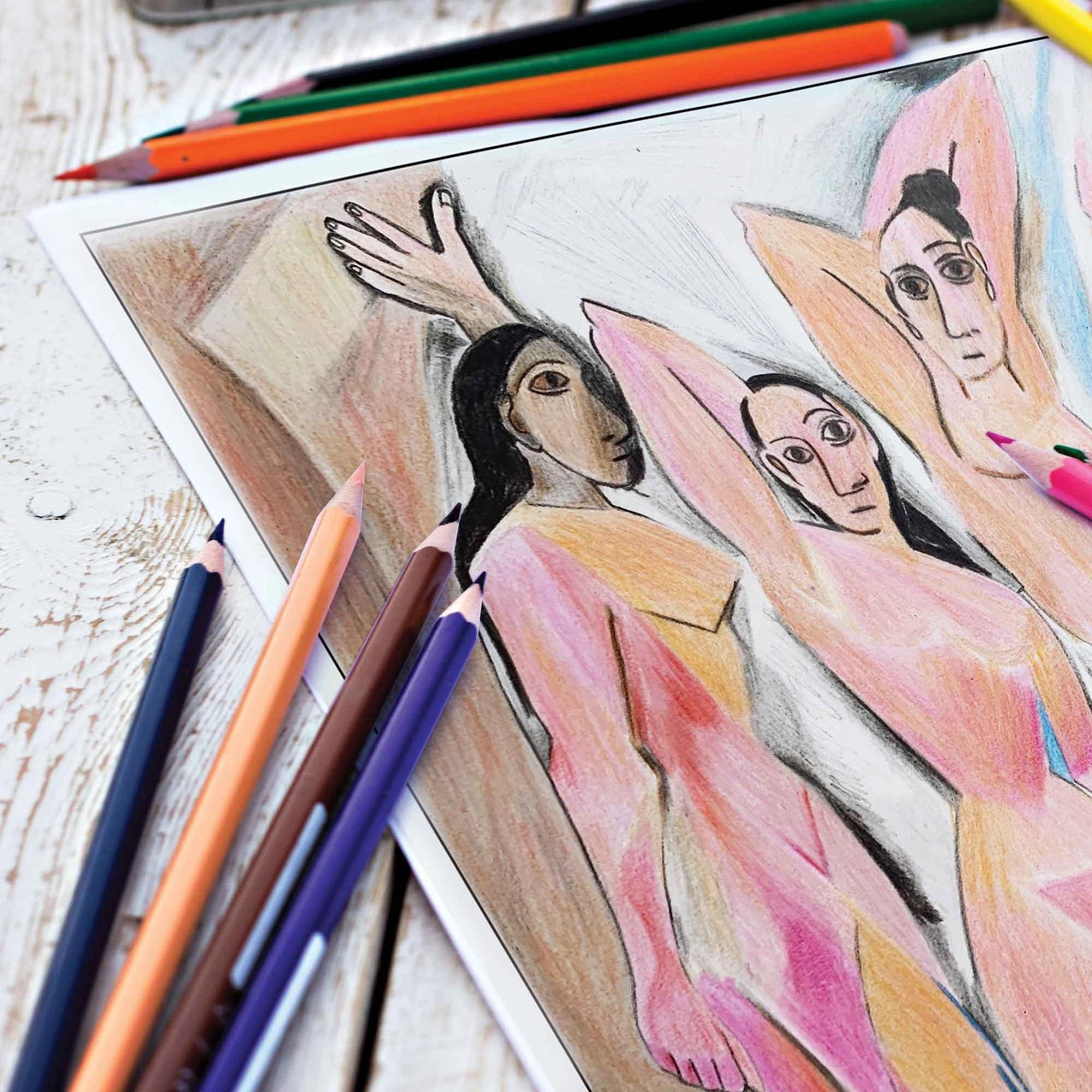 Picasso Color Colored Pencil Set of 12