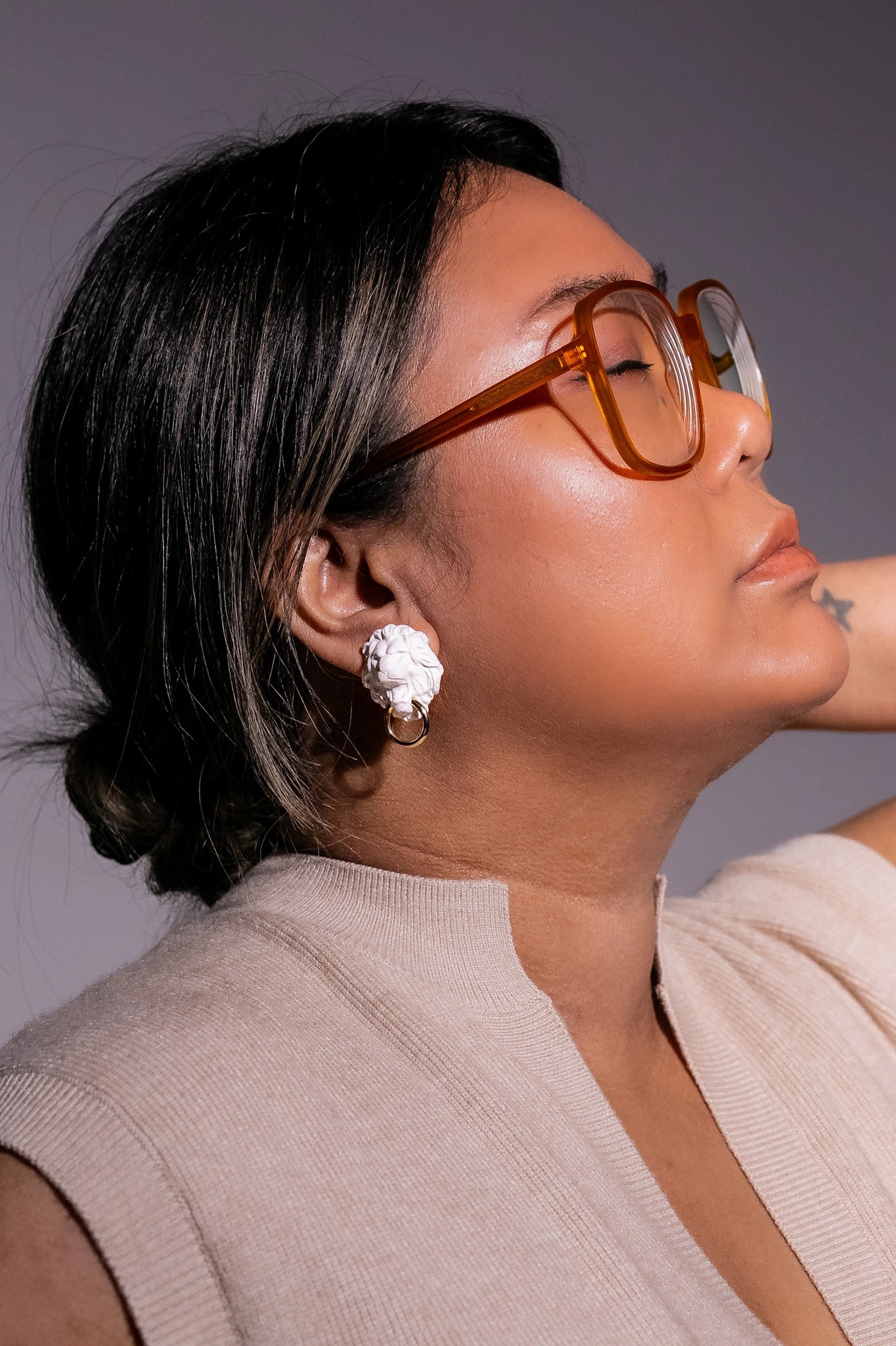 Lion Doorknockers Earrings