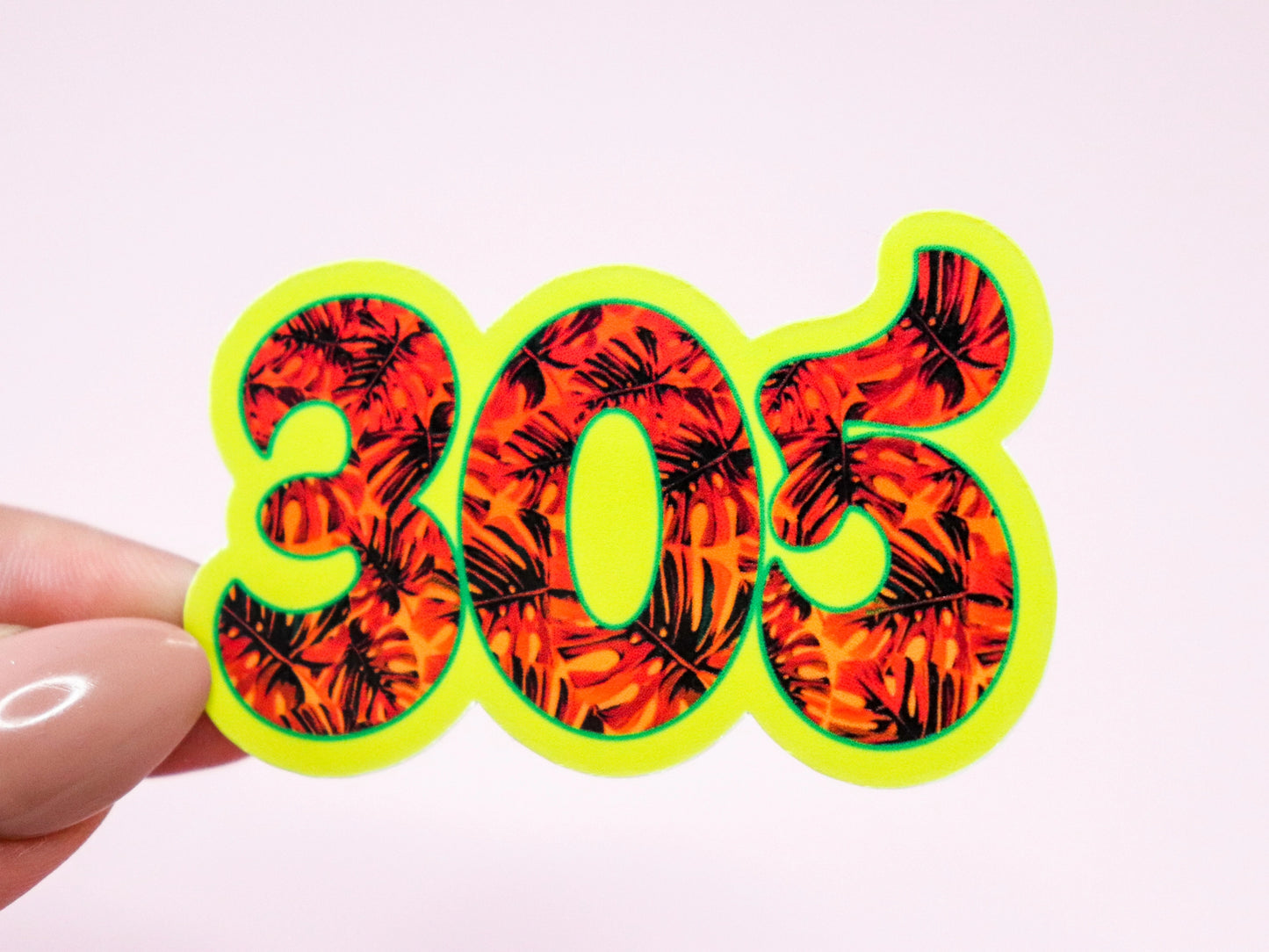 Miami Vinyl Sticker Set