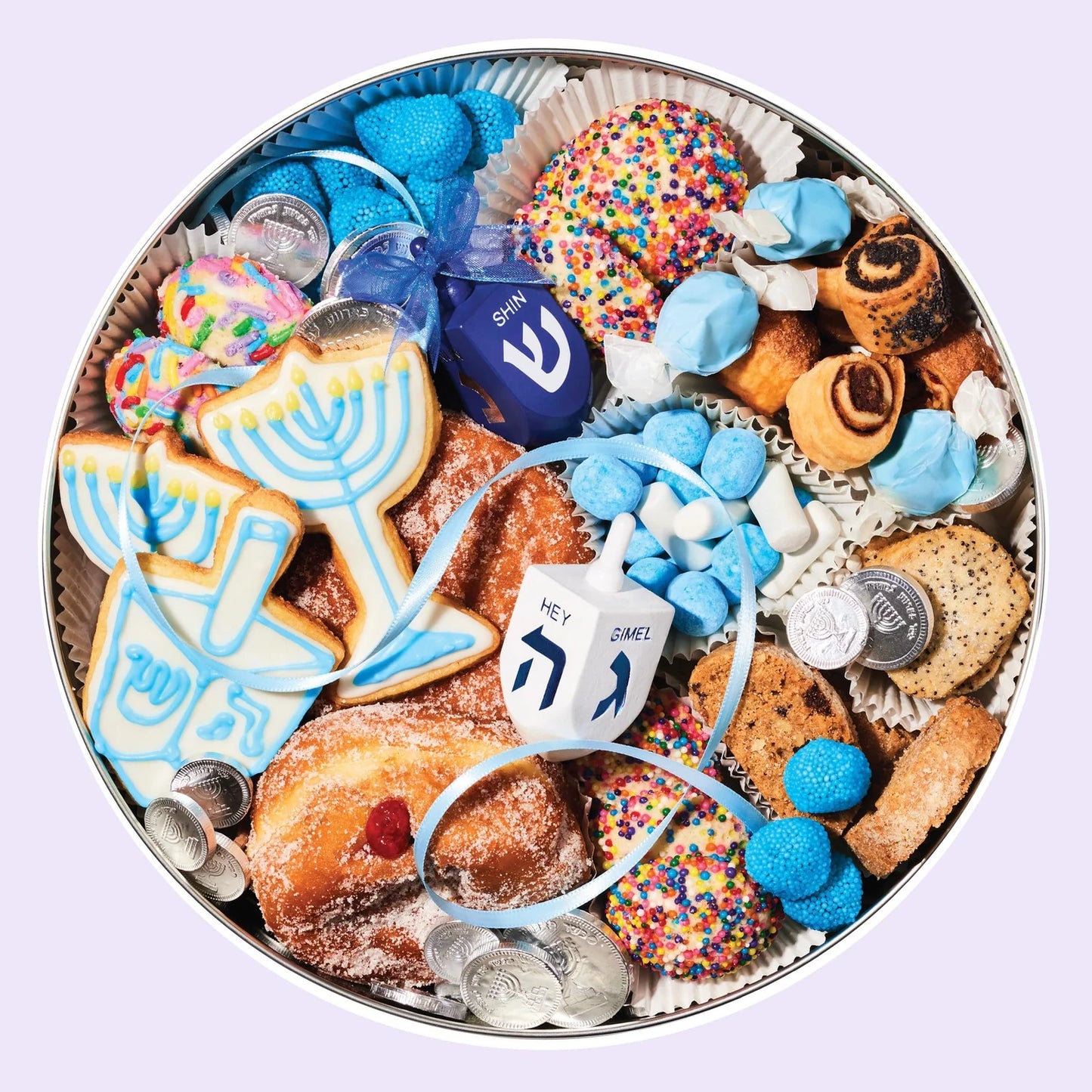 Hanukkah Cookie Tin Puzzle (750 Pieces)