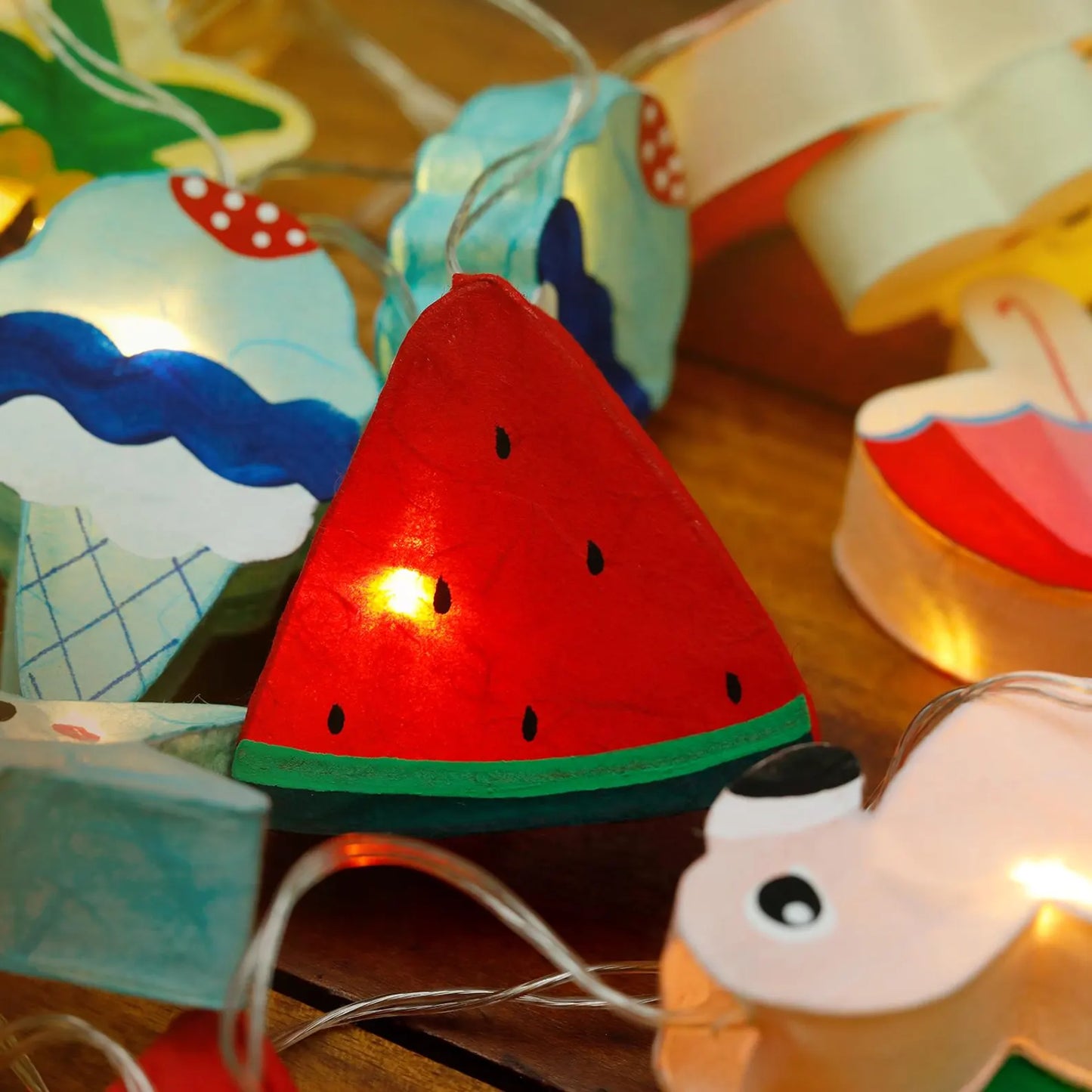 Summer Fun Plug-In String Lights