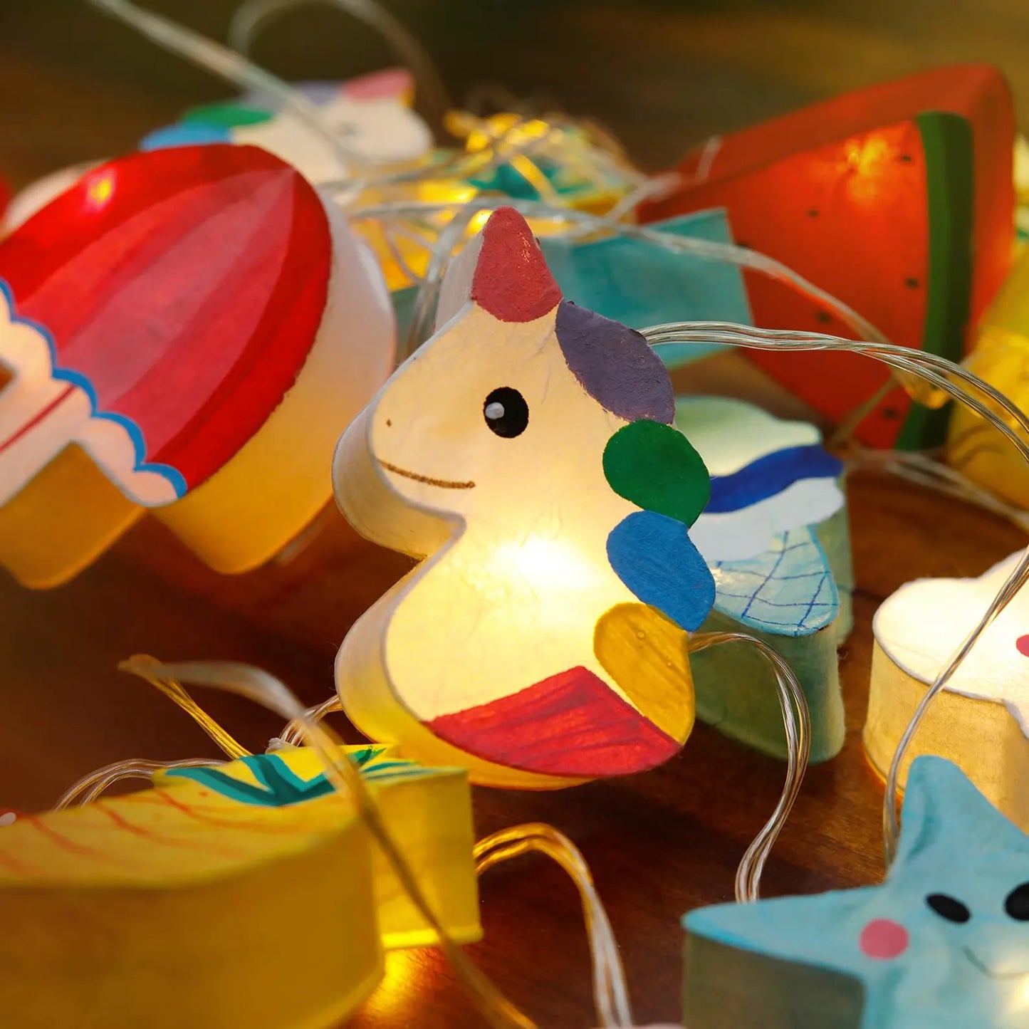 Summer Fun Plug-In String Lights