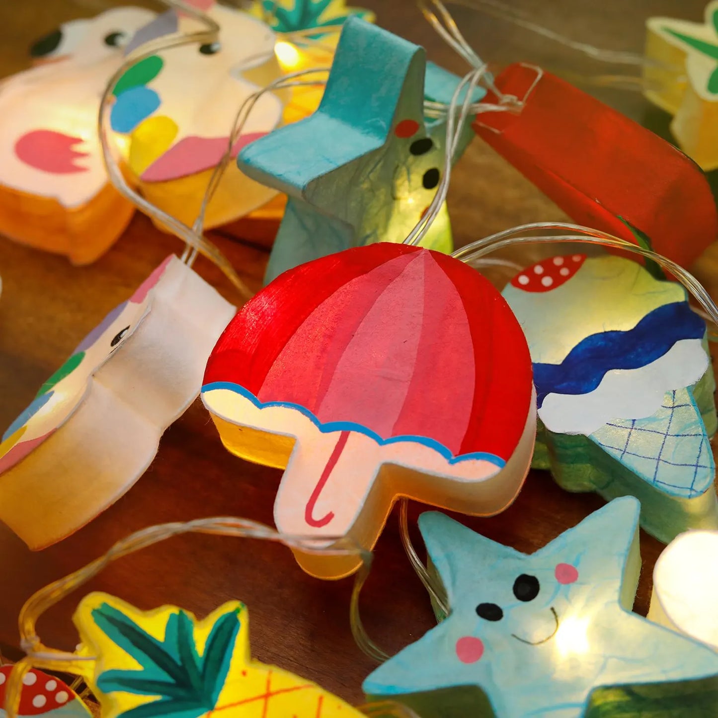 Summer Fun Plug-In String Lights