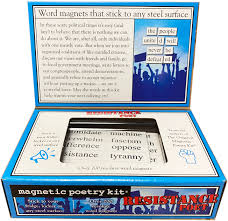 Resistance Poet Magnetic Poetry Kit